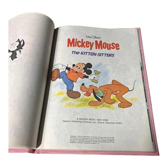 Walt Disney Three Golden Book FAVORITES-vintage-Super Rare c.1970-Nice Condition - Picture 9 of 9